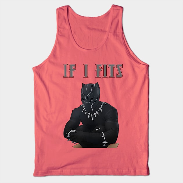 if i fits, i sits Tank Top by halfabubble